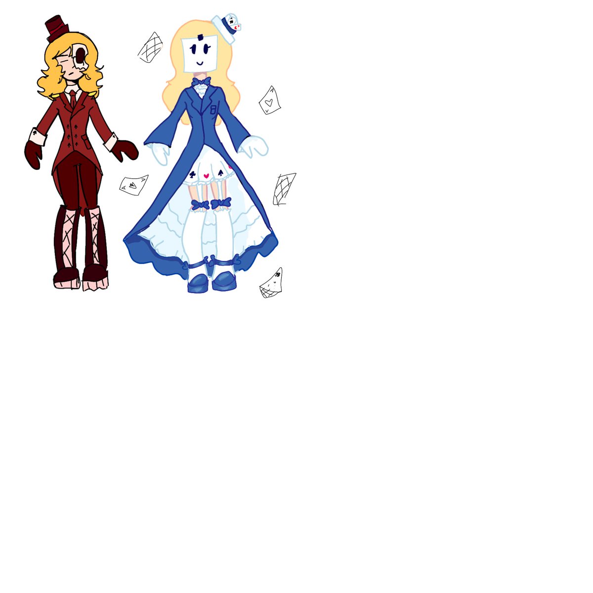 GAR3E's tweet photo. @panconpalt429 Tengo cmo 5 que son todas d un mismo mundo con su lore, diseño y todo eso (tmb tienen un AU), 2 q son de una historia compartida x así decirlo, +15 q son de una misma historia yy otros sueltos nomás 
Casi q no dibujo en tradicional y tengo estos dibujos viejos nomás d algunos KJJ https://t.co/UFRBpifdcV