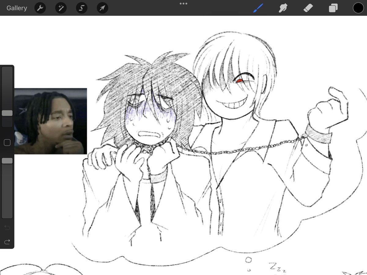 eddseddede's tweet photo. ik they take the chain off after yotsuba arc but its ok 🥹🥹 #deathnote https://t.co/yt6mfAczka