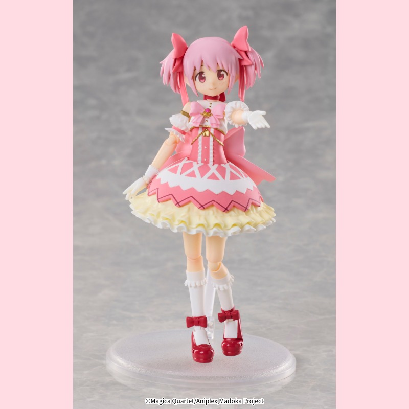 Claynel_news's tweet photo. 【絶賛予約受付中】

アクションフィギュアシリーズ「BUZZmod.（バズモッド）」に、『劇場版 魔法少女まどか☆マギカ〈ワルプルギスの廻天〉』より鹿目まどかが登場！

差し替え表情パーツは、6種付属。表情豊かな「まどか」を、是非お手元でご堪能ください！

👇ご予約はこちら