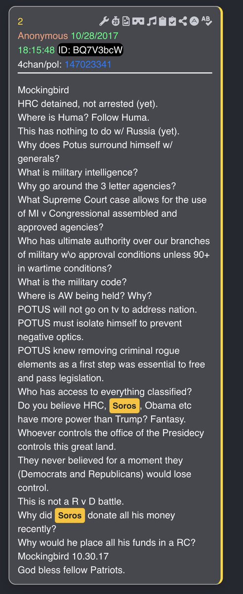 truestormyjoe's tweet photo. PS, Soros is targeted https://t.co/LB2b3t5Blo