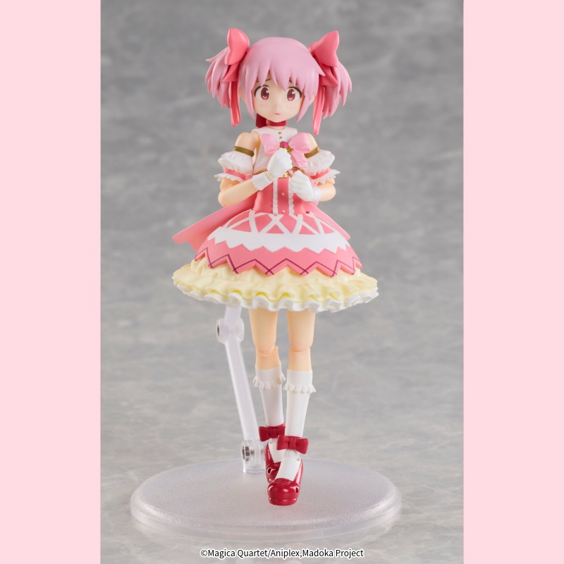 Claynel_news's tweet photo. 【絶賛予約受付中】

アクションフィギュアシリーズ「BUZZmod.（バズモッド）」に、『劇場版 魔法少女まどか☆マギカ〈ワルプルギスの廻天〉』より鹿目まどかが登場！

差し替え表情パーツは、6種付属。表情豊かな「まどか」を、是非お手元でご堪能ください！

👇ご予約はこちら