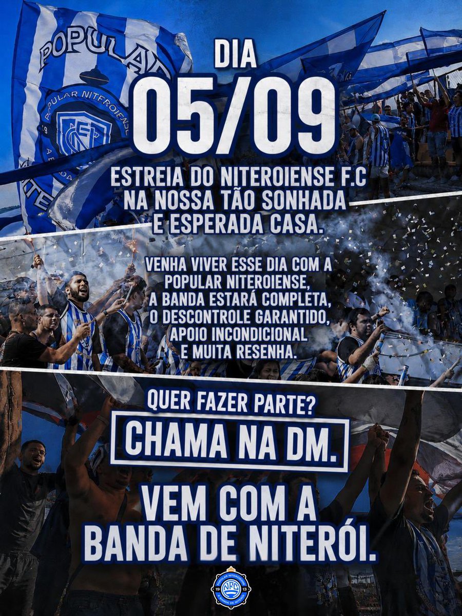 popularniteroi's tweet photo. Não tem muito mistério!
Dia 05/09 é TODO MUNDO na Concha Acústica.
Ativações e venda de material a partir das 9h no lado de fora do estádio. Só procurar a faixa da Popular na rua da Enel. 🔵⚪️🅿️ https://t.co/v6Odeaot5H