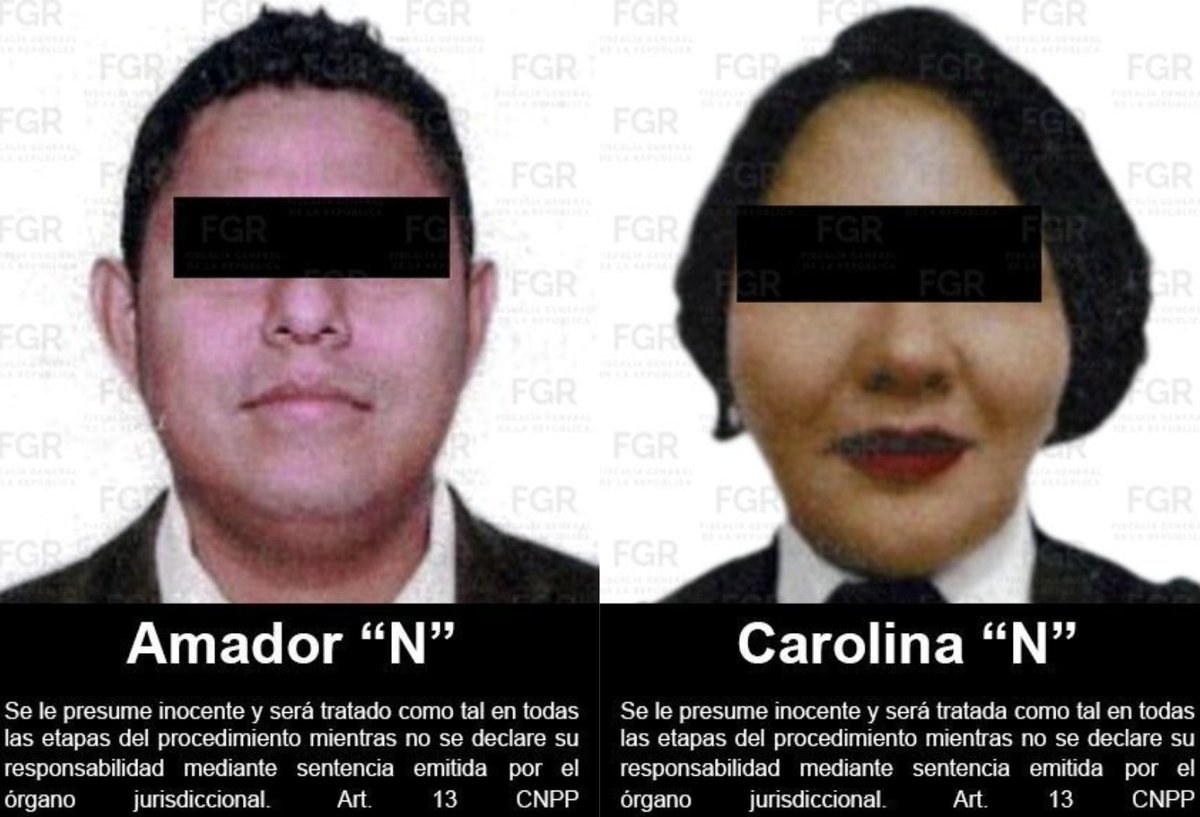 MVSNoticias's tweet photo. 🔴 La FGR obtuvo la vinculación de Amador “N” y Carolina “N” tras indagar amenazas a tres migrantes menores en Puebla.

https://t.co/zcHz07k3Ge https://t.co/6BMOeKDvCn