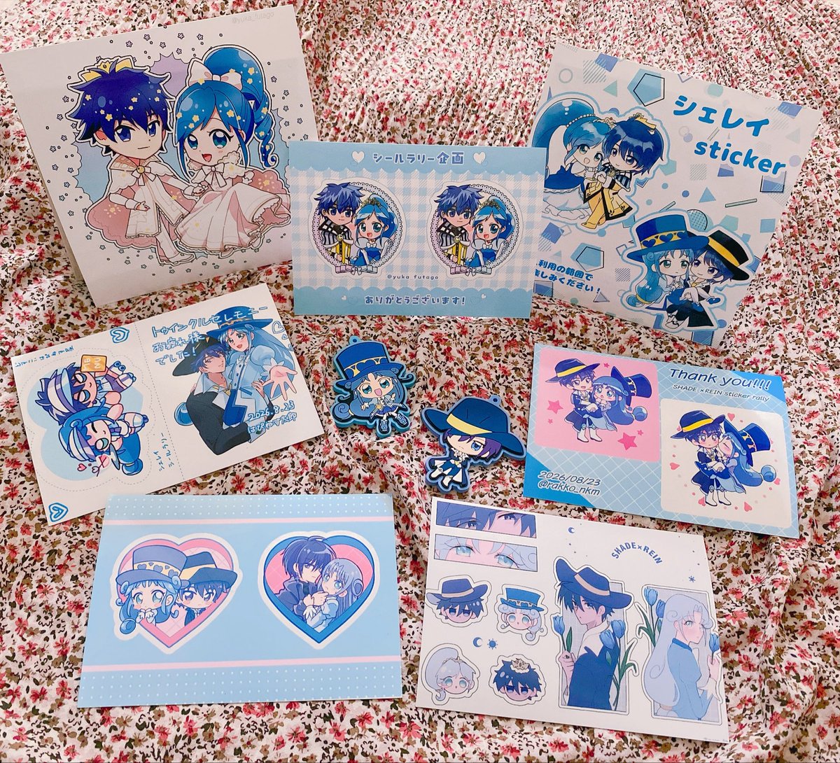 ari_yamak's tweet photo. シェレイシールラリーのネップリを印刷させていただきました💜💙
可愛いシェレイちゃんがたくさんで幸せです🎀
素敵な企画をありがとうございました🥰

みくるさん@3_9ru
柚香さん@yuka_futago
はぴねす太郎さん@d0suk0i_happy
ラッコさん@rakko_nkm
ほしさん@moon_Ag47
美月るるさん@m_ruru3131 https://t.co/CEOO1WpTxG