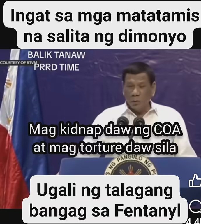 lahingpnoy's tweet photo. Naalala niyo pa ba iyong gustong buwagin ni Dutae ang COA. Kasi hirap mangurakot. https://t.co/aTVabzeU5t