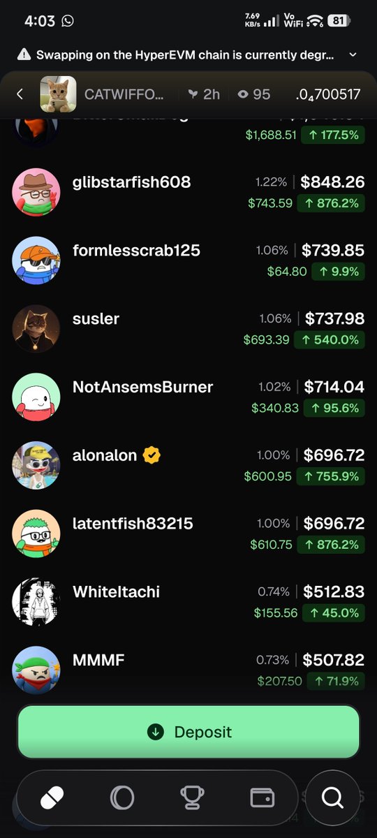 skybuu007's tweet photo. Hear me out guys! This is my first time calling about the gems!. 
Aped $CATWIFFONE CA 5jeynhHofBDVkmthFA38Hk3xj3TvcnJeXeH9PD1bpump 

You know why? Dev is top #5 holder $ANSEM. Dev x account @onpointtrader follow by @blknoiz06 . That ticker from ansem too. @a1lon9 aped too! https://t.co/jyVoAUFm1w