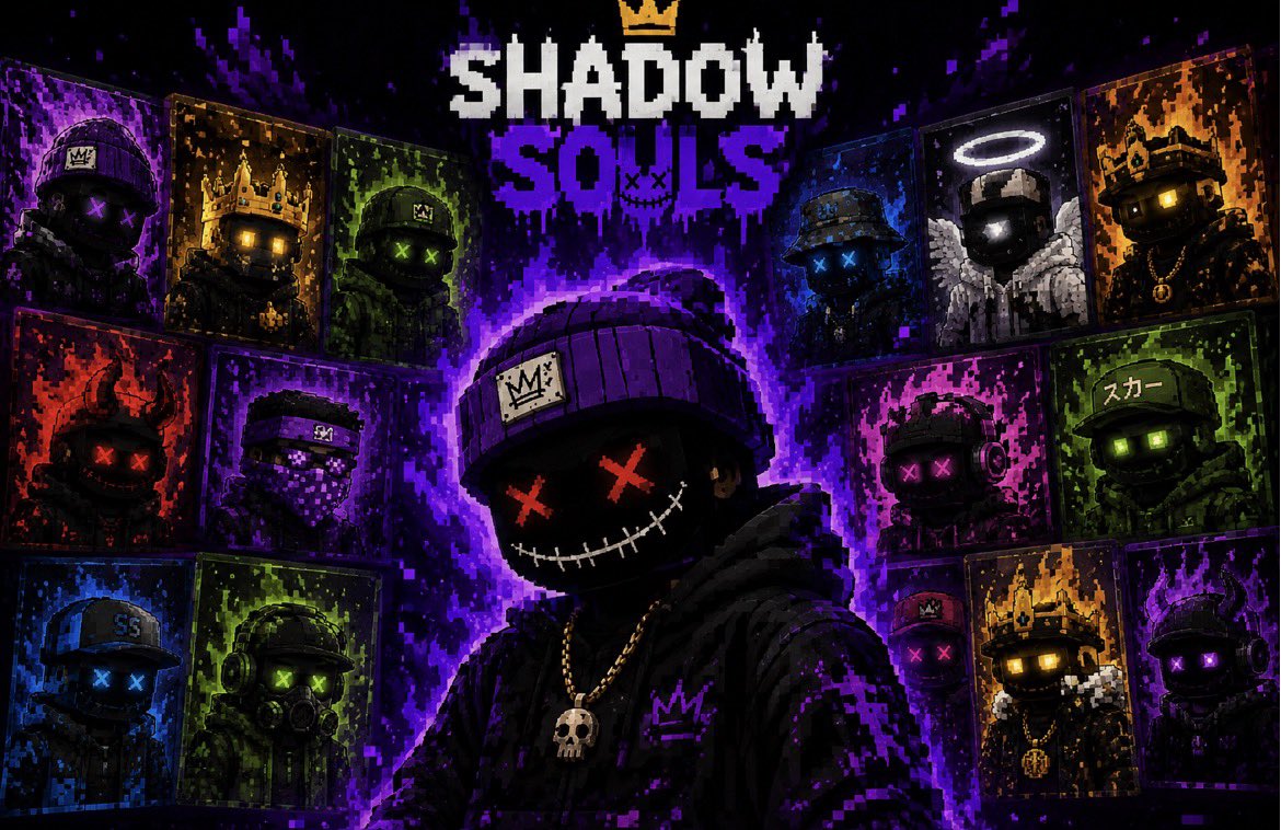 ShadowonRH's tweet photo. Everyone has a Shadow.

Most spend their entire lives running from it.

Some learn to control it.
Others succumb to it.
A few become one with it.

Those are the Awakened.

Now, 1,111 Shadows are coming to life.

SHADOW SOULS
1,111 unique pfp
Launching on @RobinhoodApp 

Mint date: TBA. (Collabs are open, DM)