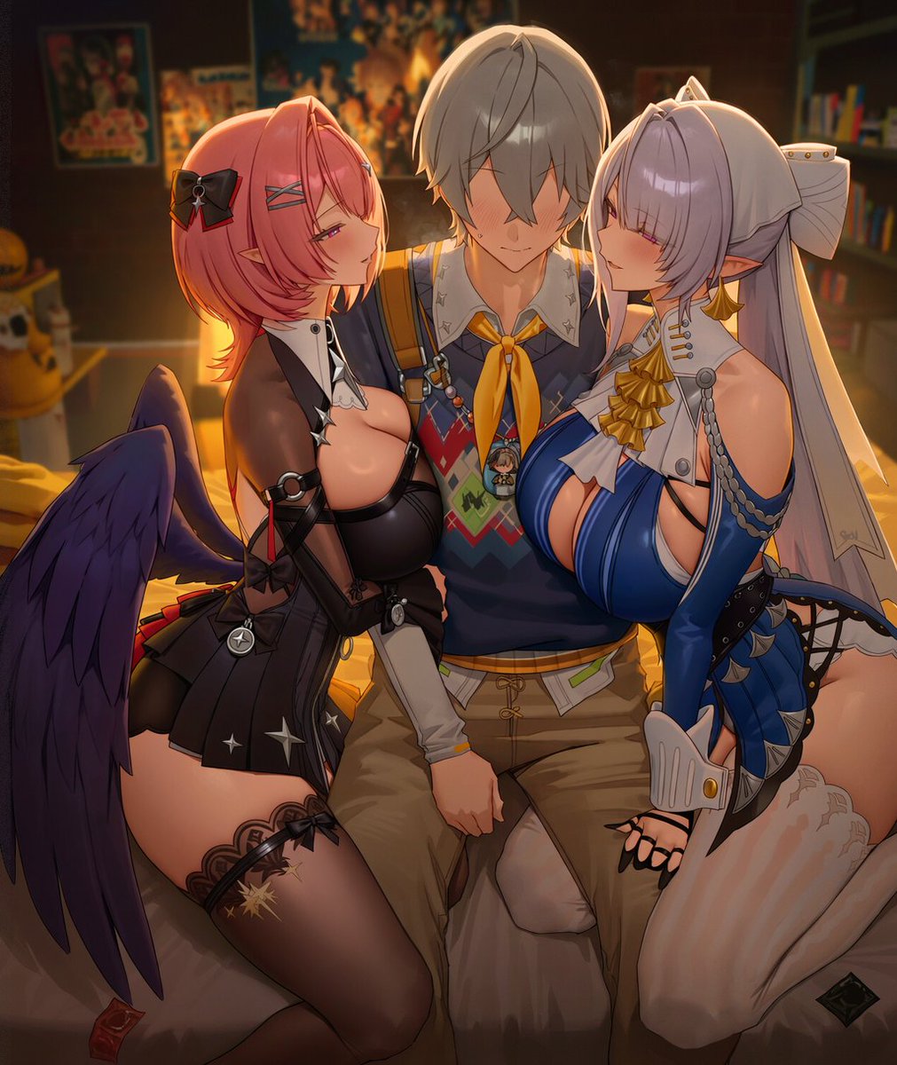 xaiuEROu's tweet photo. 悪魔と天使

レミエール・ダン
ヴェリナ・エガード

                                                                                                                                                                                                                                           Zenless Zone Zero                                                                       SFW