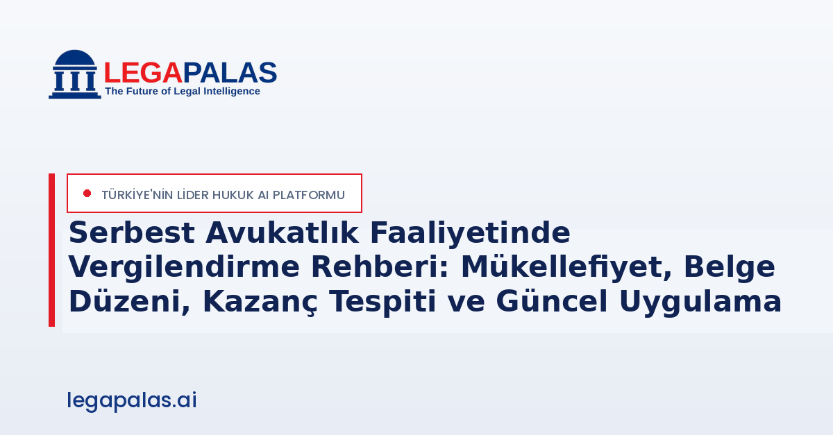 legapalas's tweet photo. Yeni yazıma göz atın: Serbest Avukatlık Faaliyetinde Vergilendirme Rehberi: Mükellefiyet, Belge Düzeni https://t.co/zhy0yWh3dk @LinkedIn aracılığıyla https://t.co/k7lAUphOIj