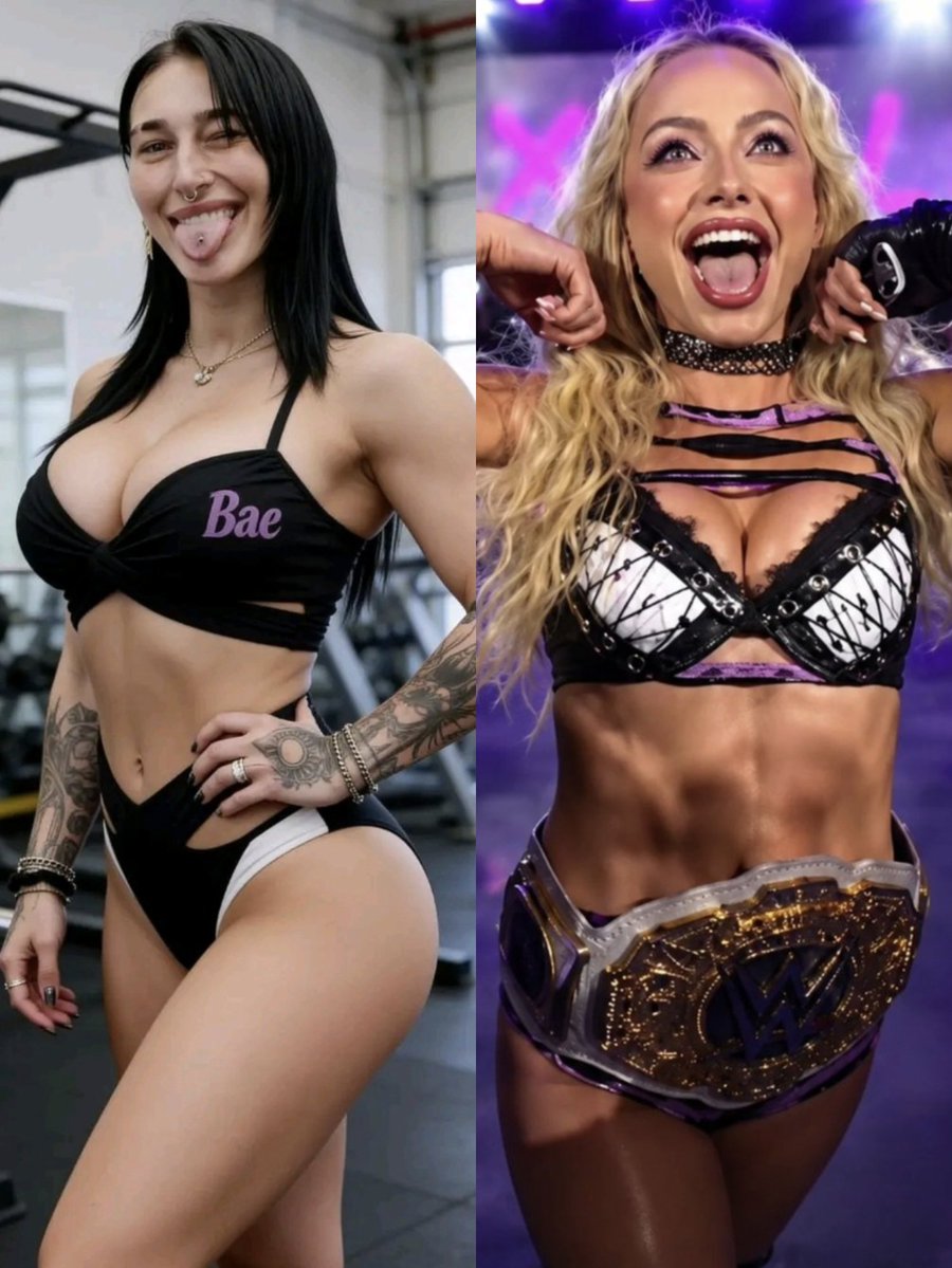 WWENewsUpdates2's tweet photo. Rhea Ripley or Liv Morgan....?? https://t.co/tRmTNAO5m1