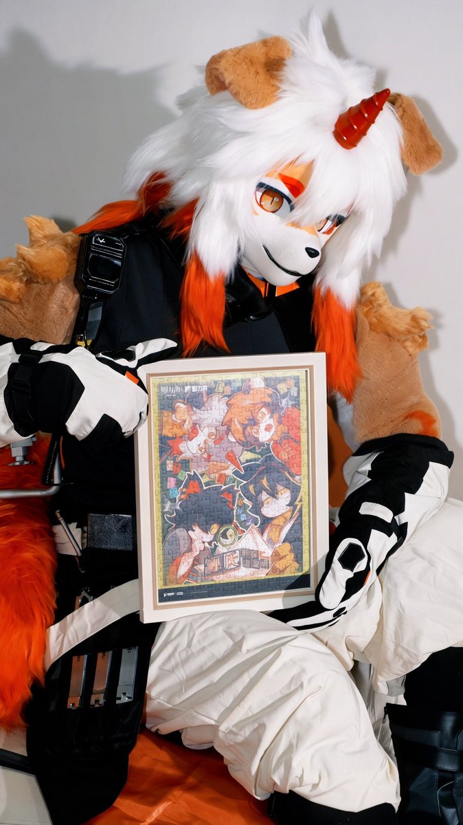 zimax97's tweet photo. #吽 #明日方舟 #Hung #Arknights #Fursuit https://t.co/cRpWuKNv2k