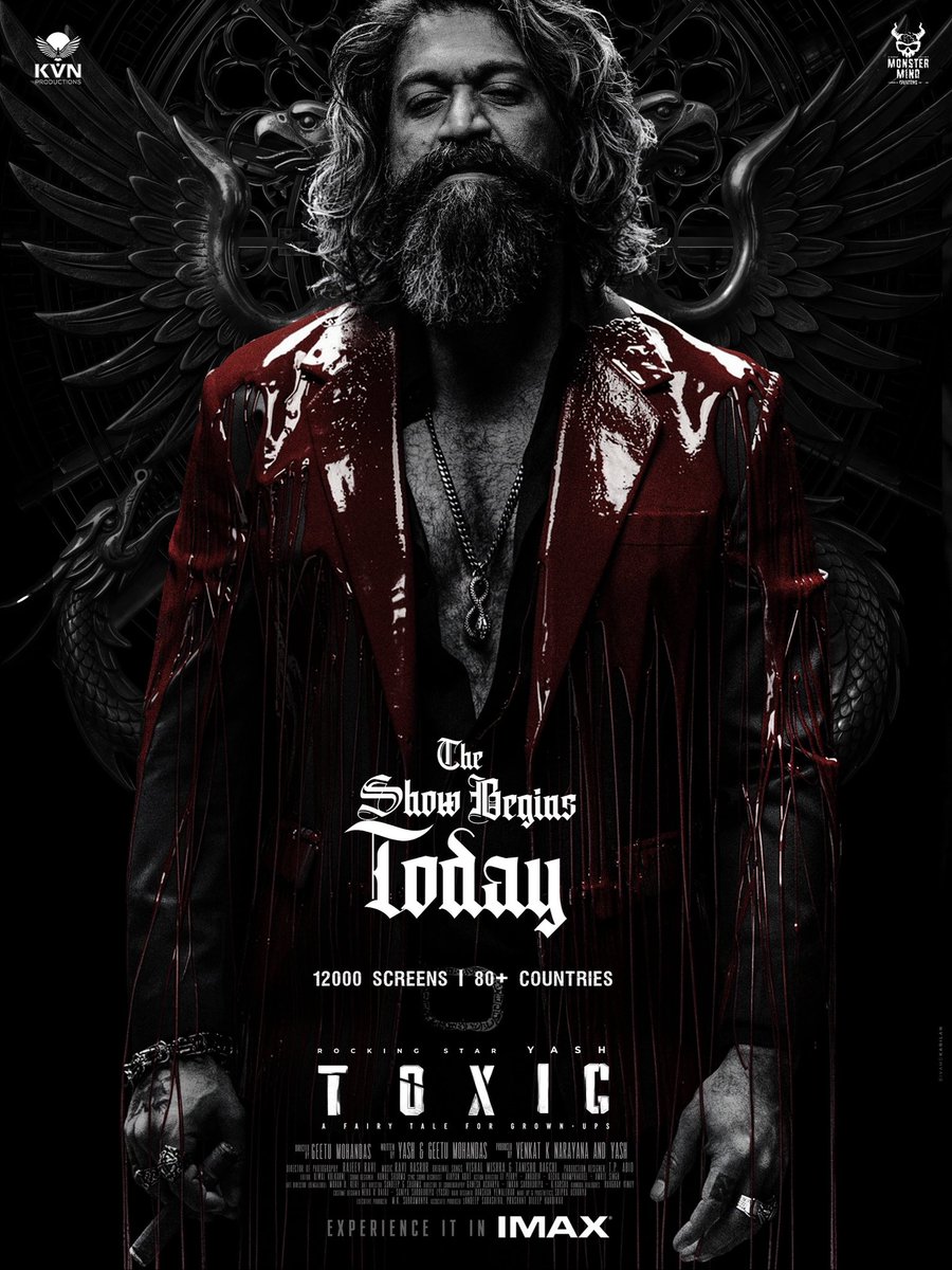 nimmaupendra's tweet photo. TOXIC IS A FAIRY TALE …. BUT GROWN-UPS ??

Watched Toxic. Wow! What a movie !
A new world and an entirely new experience!

The hard work, dedication, and passion of every artist and technician are truly commendable !

Hats off to Yash and the entire team! 👏

@thenameisyash @kvn.productions

TOXIC ಒಂದು ಕಾಲ್ಪನಿಕ ಕಥೆ… ಆದರೆ ದೊಡ್ಡವರಿಗಾಗಿ ??

Toxic ಸಿನಿಮಾ ನೋಡಿದೆ. ವಾವ್! ಎಂತಹ ಸಿನಿಮಾ!
ಒಂದು ಹೊಸ ಲೋಕ… ಒಂದು ಸಂಪೂರ್ಣ ಹೊಸ ಅನುಭವ!

ಪ್ರತಿಯೊಬ್ಬ ಕಲಾವಿದ ಮತ್ತು ತಂತ್ರಜ್ಞರ ಶ್ರಮ, ಶ್ರದ್ಧೆ ಹಾಗೂ ಕಲೆಯ ಮೇಲಿನ ಪ್ರೀತಿ ನಿಜಕ್ಕೂ ಅಭಿನಂದನೀಯ! ❤️

ಯಶ್ ಮತ್ತು ಇಡೀ ತಂಡಕ್ಕೆ ಹ್ಯಾಟ್ಸ್ ಆಫ್! 👏

@thenameisyash @kvnproductions