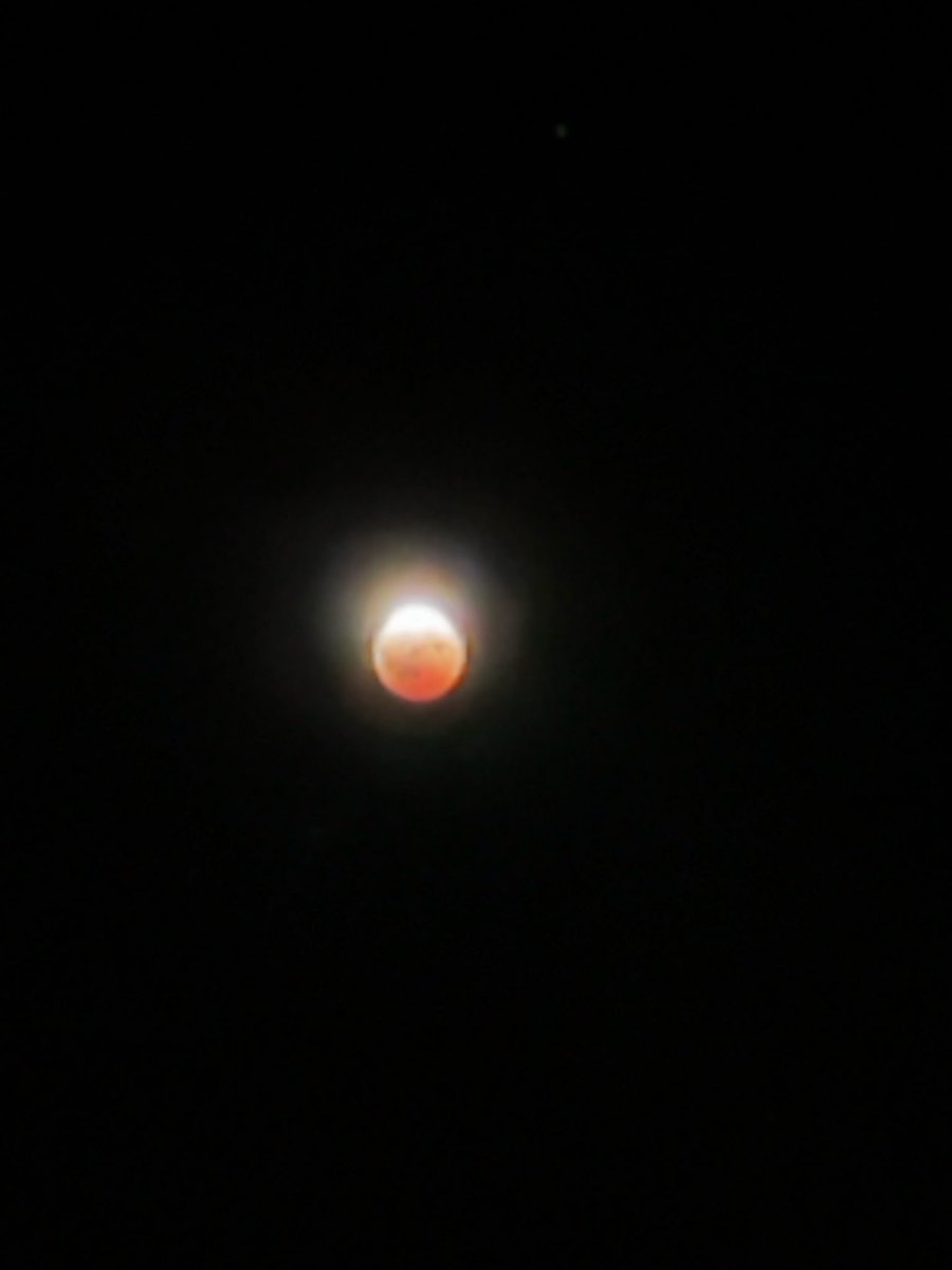 KidMinMiller's tweet photo. Good viewing conditions in The Bud for tonights lunar eclipse. @ryanvaughan  @ToddYakoubian https://t.co/sM3ySg2keL