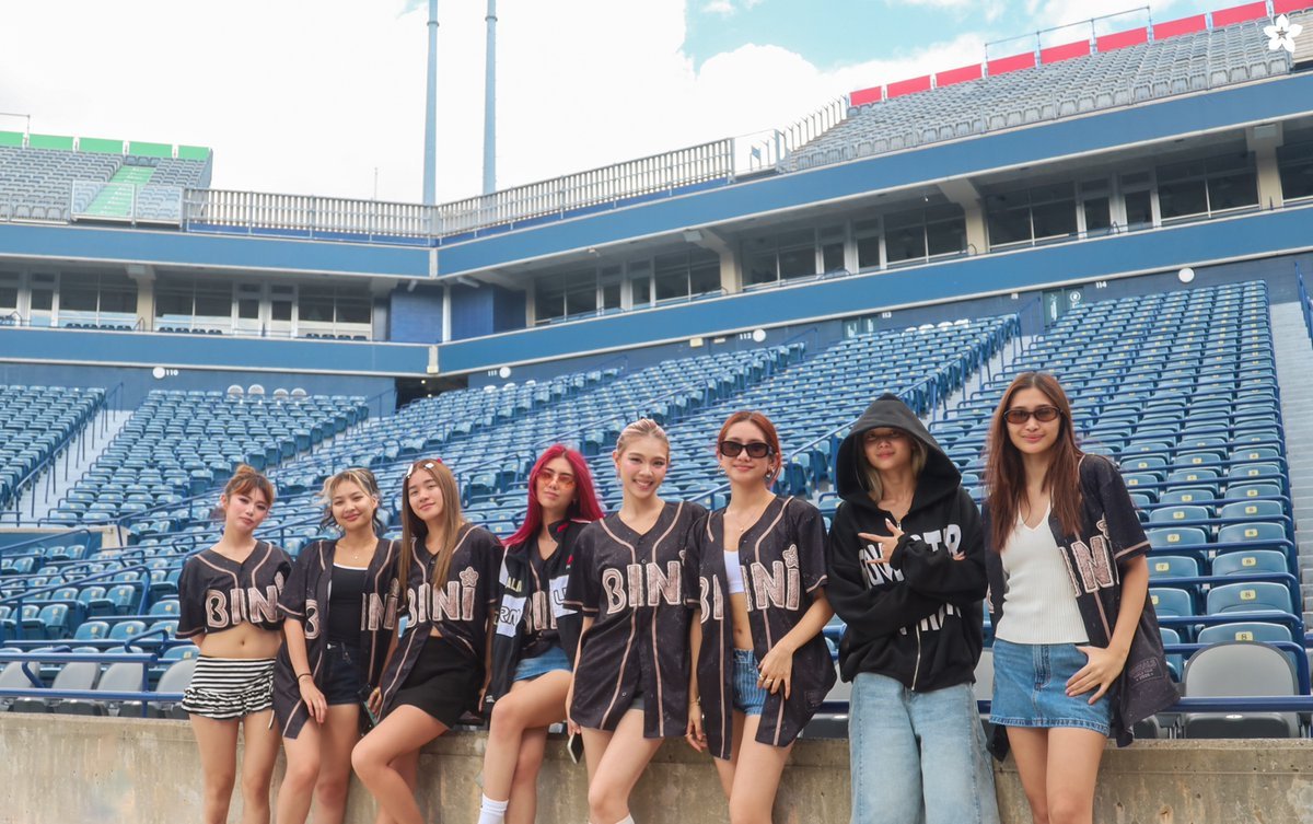 OneilyMusic's tweet photo. BINI shares new photos from their Signals World Tour 2026 in Toronto at The Bowl at Sobeys Stadium. https://t.co/Sbz5IlwIhj