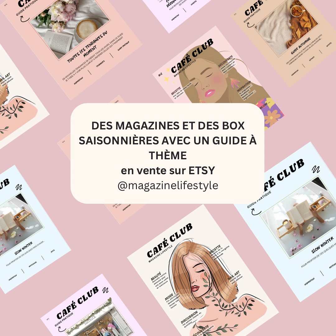 botsurry's tweet photo. Bonne nouvelle : le magazine est disponible sur Etsy. Découvrez aussi des guides à thème et des box personnalisées et saisonnières, pensés comme de vrais moments pour soi. Anciens guides digitaux toujours disponibles en bio. https://t.co/M0iEKvPrpu
