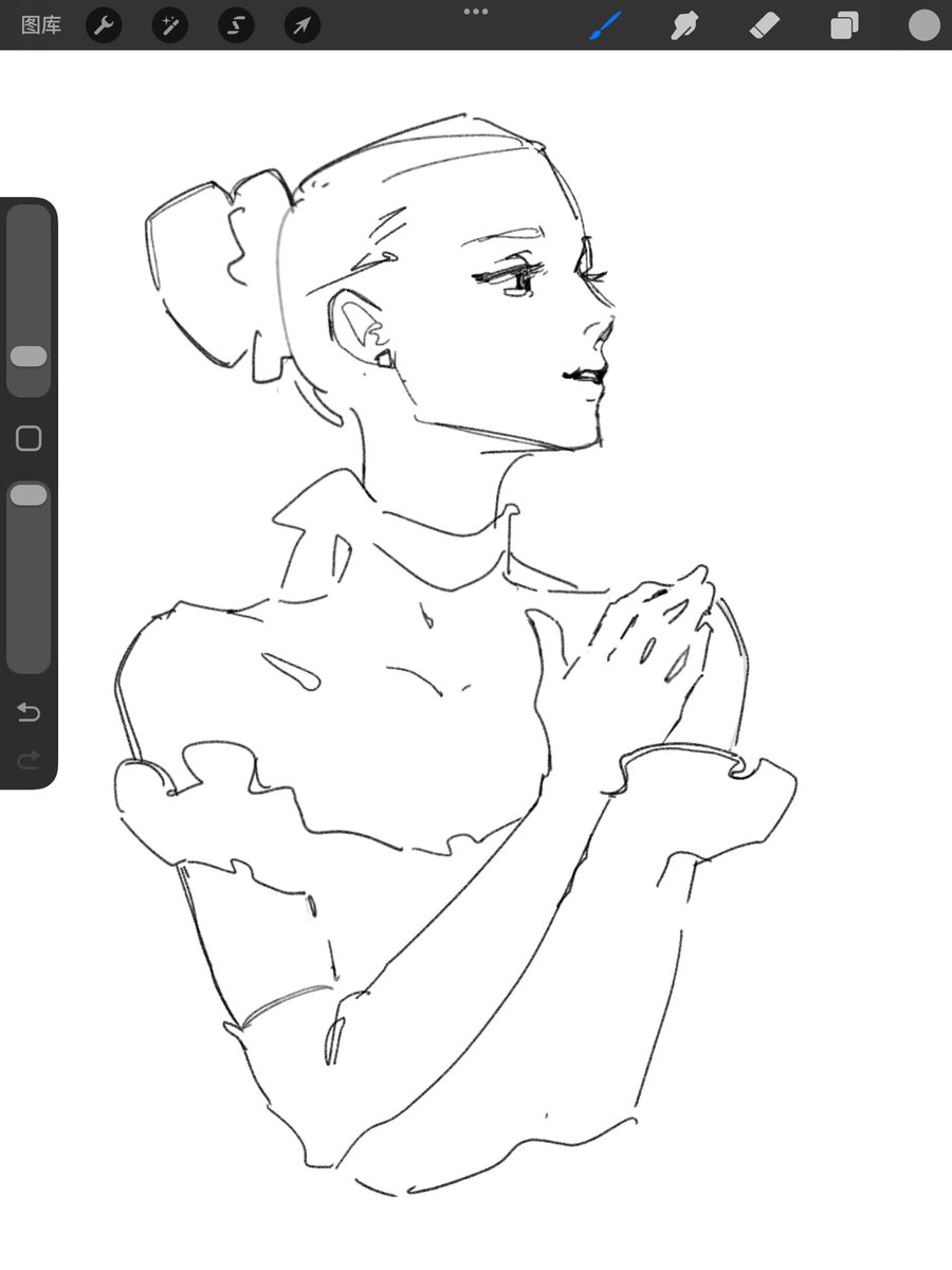 chenyao68's tweet photo. 没画完但是忍不住发😭边画边听pastlife简直享受…
#procreate #ArianaGrande #pastlife https://t.co/BsNpPbjXsU
