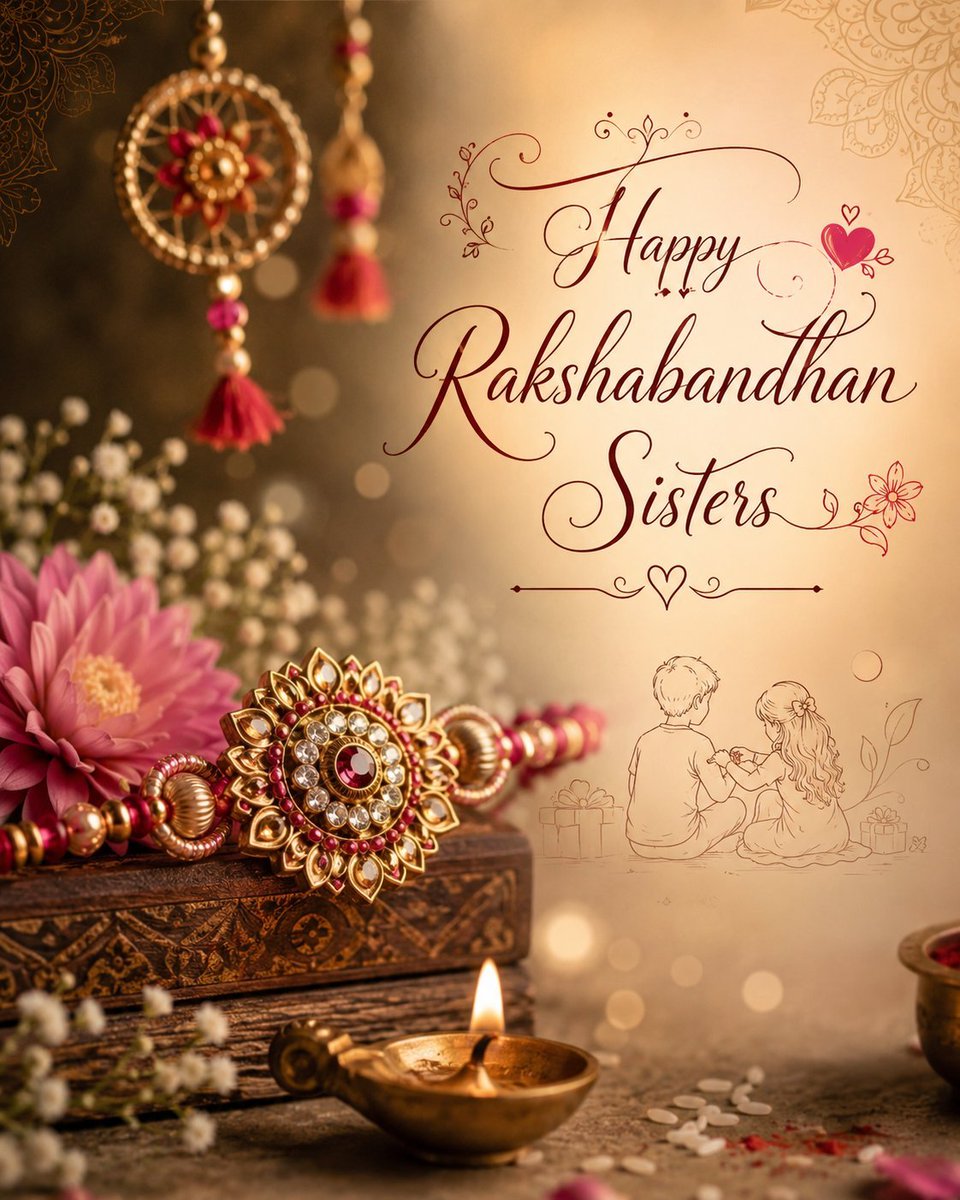S0HO578719's tweet photo. A celebration of bonds that bring love, care and cherished memories into our lives. 

#HappyRakshaBandhan

 रक्षाबंधन की हार्दिक शुभकामनाएँ 🌸
#S0H0 #Hyderabad #Tollywood https://t.co/iLjQhjOzZL