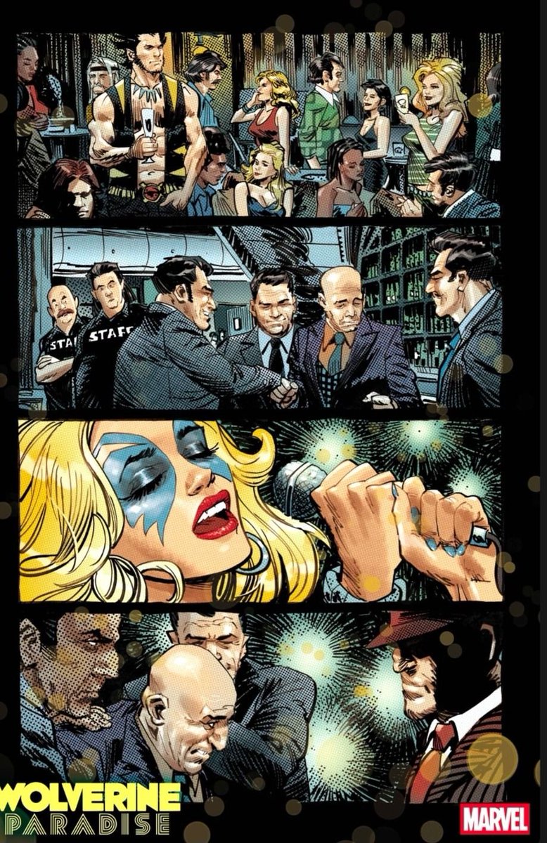 dazzlerupdates's tweet photo. First look at Dazzler for "WOLVERINE: PARADISE #1" and the Cover of issue #3 
#Dazzler #Marvel https://t.co/KhjPVqa9Tr