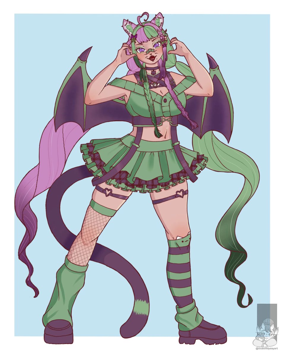 GetteGetsGood's tweet photo. New comm from ItsLovelyDayArt on Vgen! I don’t know her @ here but I’ll try to tag her below! 💜✨ https://t.co/56nLDmHxdB