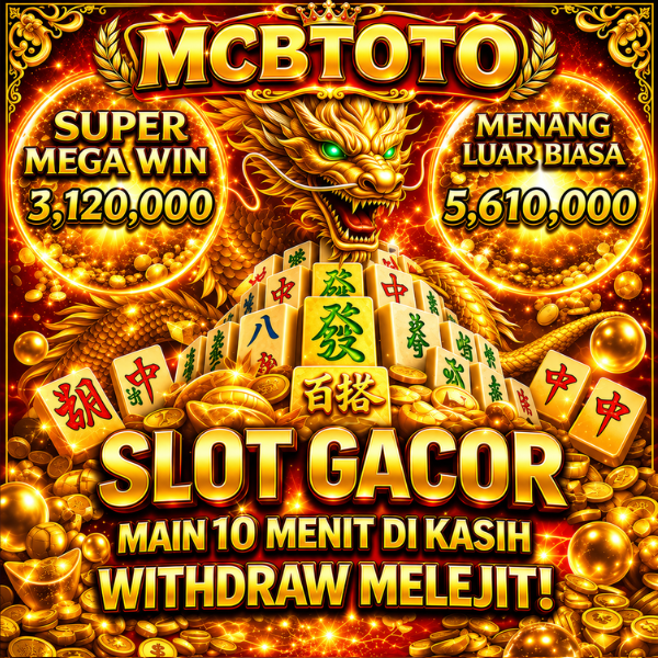 whnmsy's tweet photo. 🌟 MCBTOTO SENSATIONAL 🌟#slotviral #slotgacor #mcbtoto #slotindonesia #slotgacorhariini
😍Slot Gacor Hari Ini
 🥰Mood Main Makin Naik
🔗 Daftar &amp; Login: https://t.co/QXk8L4JMCU
🎯 Tingkat kemenangan tinggi hari ini
🎯 Slot gacor hari ini 
🎯 Penarikan saldo cepat tanpa penundaan https://t.co/5JSI28Zp2i