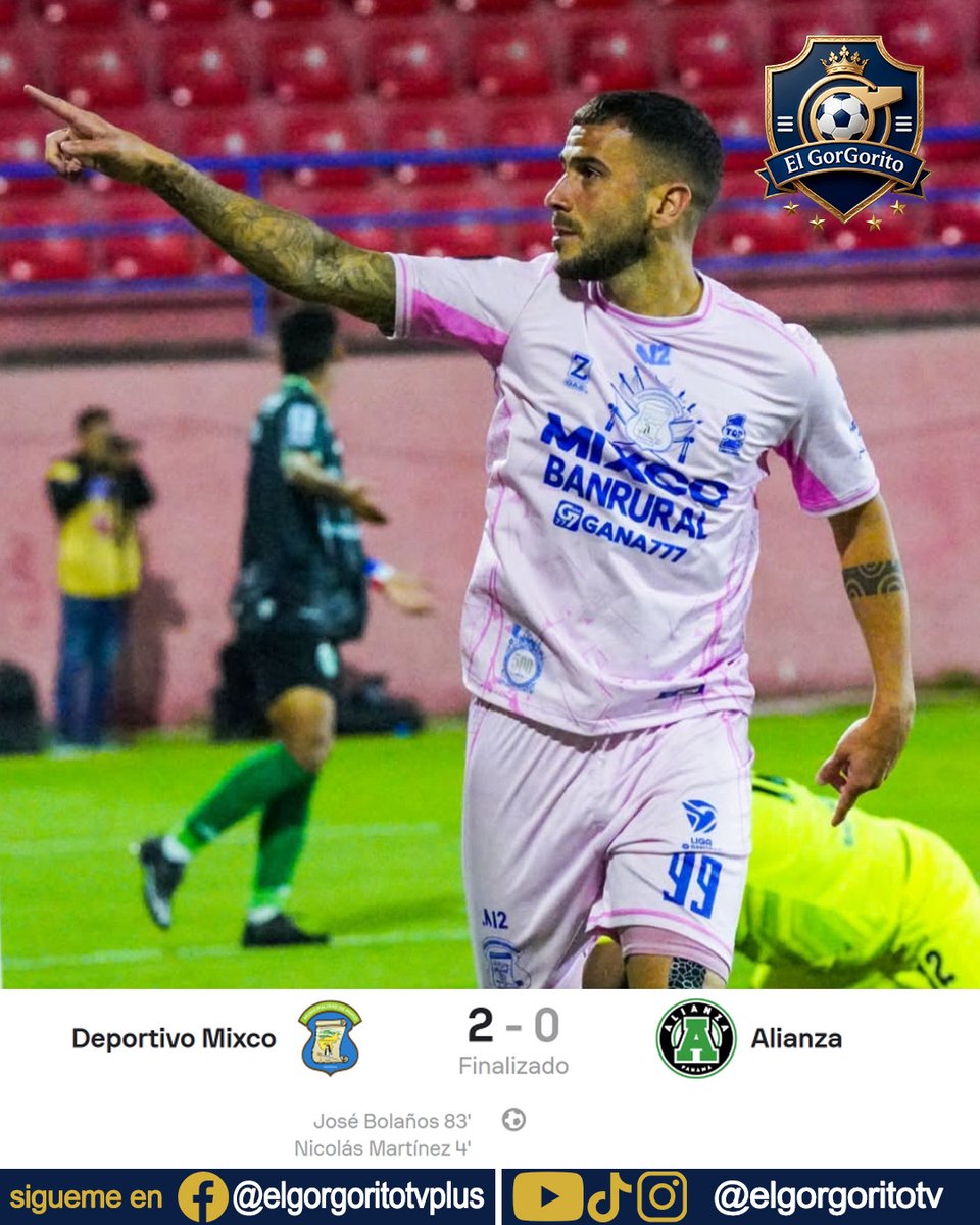 ElTridenteFut's tweet photo. 🐷🔥 ¡MIXCO SE DESPIDE A LO GRANDE!

Deportivo Mixco cierra su participación en la #CopaCentroamericana 2026 con victoria 🇬🇹. Los Chicharroneros derrotaron 2-0 a Alianza FC de Panamá con goles de Nicolás Martínez y José Bolaños. 💪⚽ https://t.co/TBTMAgtoSc
