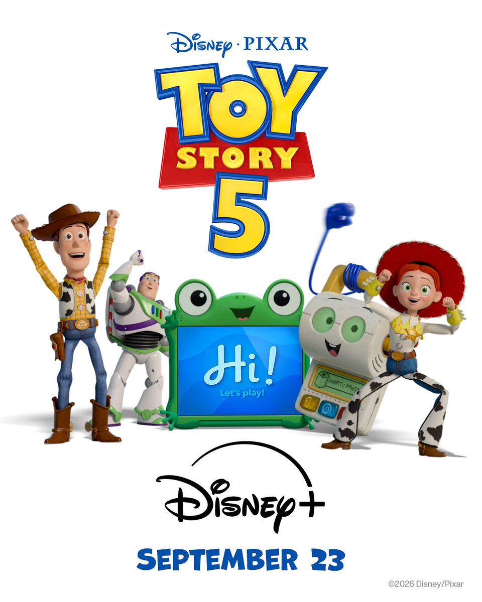disneyplusza's tweet photo. #ToyStory5 is coming to Disney+ on September 23rd! https://t.co/g3kOxMYvhj