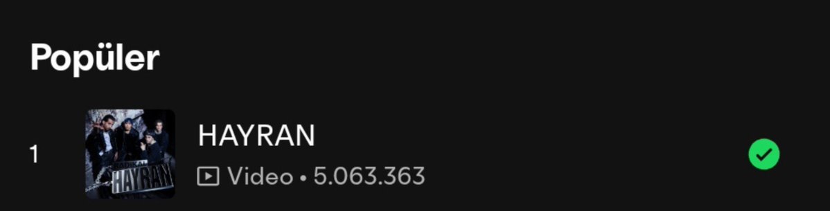 Radik5lNews's tweet photo. "HAYRAN" Spotify'da 5 milyon dinlenmeyi geride bıraktı! 🤍 https://t.co/jwGTvVgUpq