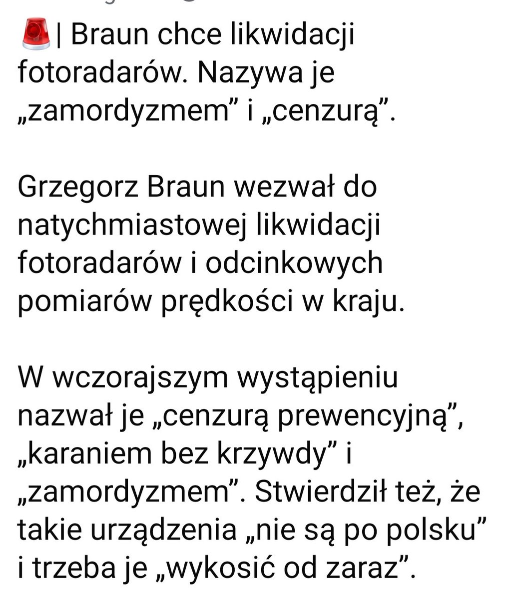 January06044090's tweet photo. @hdmakler Karać przestępców z rządu a nie kierowców https://t.co/318Y13M2pV