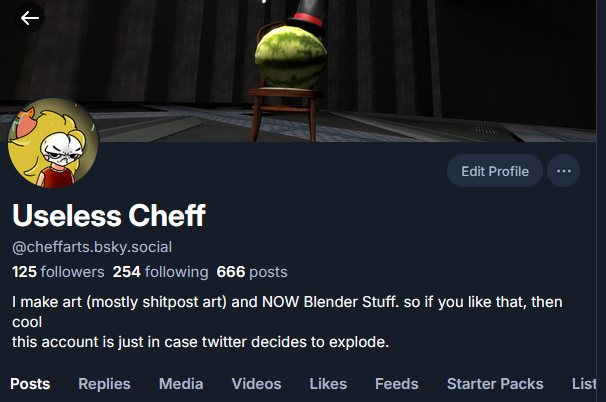 CheffIsBack's tweet photo. i wasnt expecting this much attention... thanks
uh... go follow my bluesky or furaffinity if yall want.
i post mainly my art stuff there since i refuse to post it on twitter anymore because of their ai stuff https://t.co/q9EwHhQP30