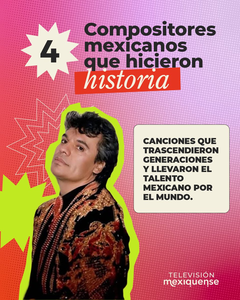 MexiquenseTV's tweet photo. 🎼🇲🇽 México tiene canciones que nunca pasan de moda.
Descubre más sobre sus historias y disfruta de interpretaciones en vivo y homenajes en Noches en Vela.

📺Viernes | 22:00 h.

#NochesEnVela #MúsicaMexicana #CompositoresMexicanos #TelevisionMexiquense https://t.co/JjS77fogeo