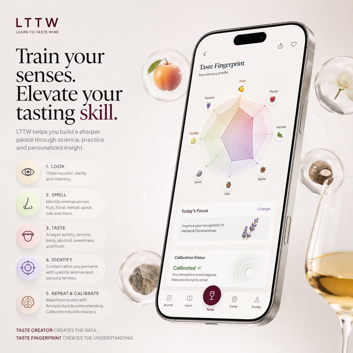 LearnToTaste's tweet photo. How to improve your wine tasting skill 🍷

It's about learning to trust your senses — and training them systematically.

🍷 Taste.
👃 Identify.
🧠 Learn.
🔄 Repeat.

That's how a palate develops.

https://t.co/sSFhI5oCio

#LTTW #LearnToTasteWine https://t.co/aj0ZnoWfp3