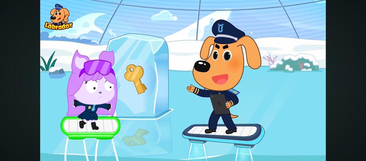 Sheriffaidana16's tweet photo. For the new video I found some Labradane in the sl🧡💜 https://t.co/r13J1F8Ct1