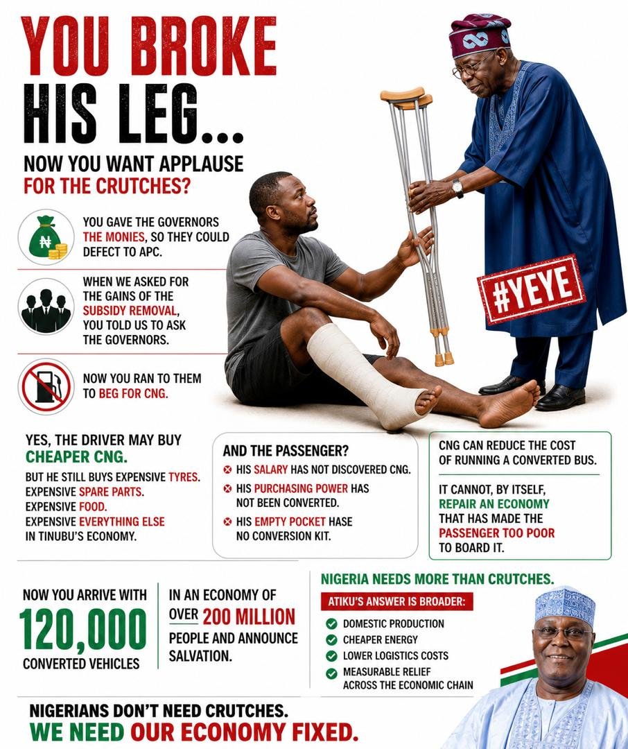 ABaba47316's tweet photo. Nice one
@atiku 
@atiku 
@_dinomelaye https://t.co/rFmEKWtG15