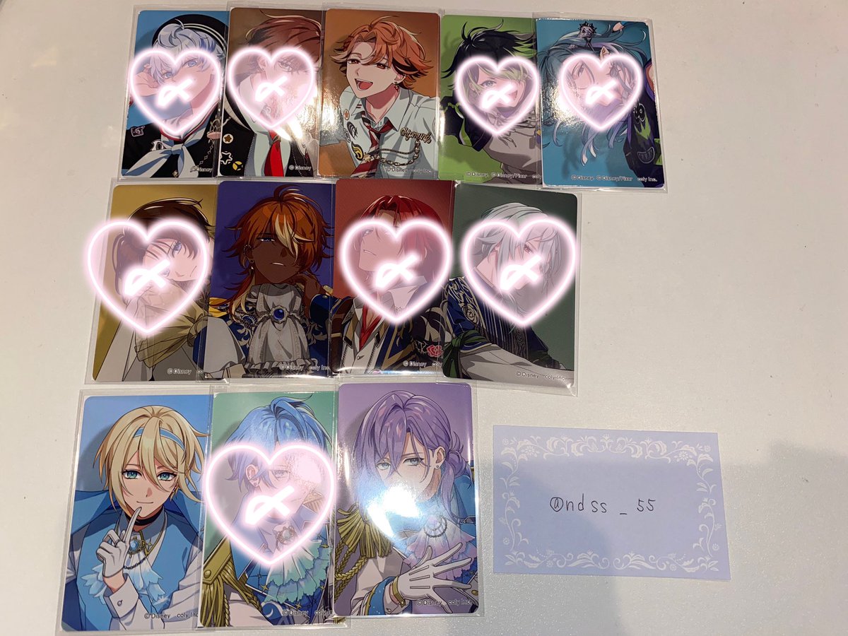 ndss_55's tweet photo. 【交換】スパリク 特典 ポートレートカード インビテーションチケット プロフィールカード

譲－ネオ ランカ シャン ニコラ スー エリー アッシュ レント

求－ヒュー

郵送での交換
検索からでもお気軽にお声掛けください。 https://t.co/f6Ugv3aeMu