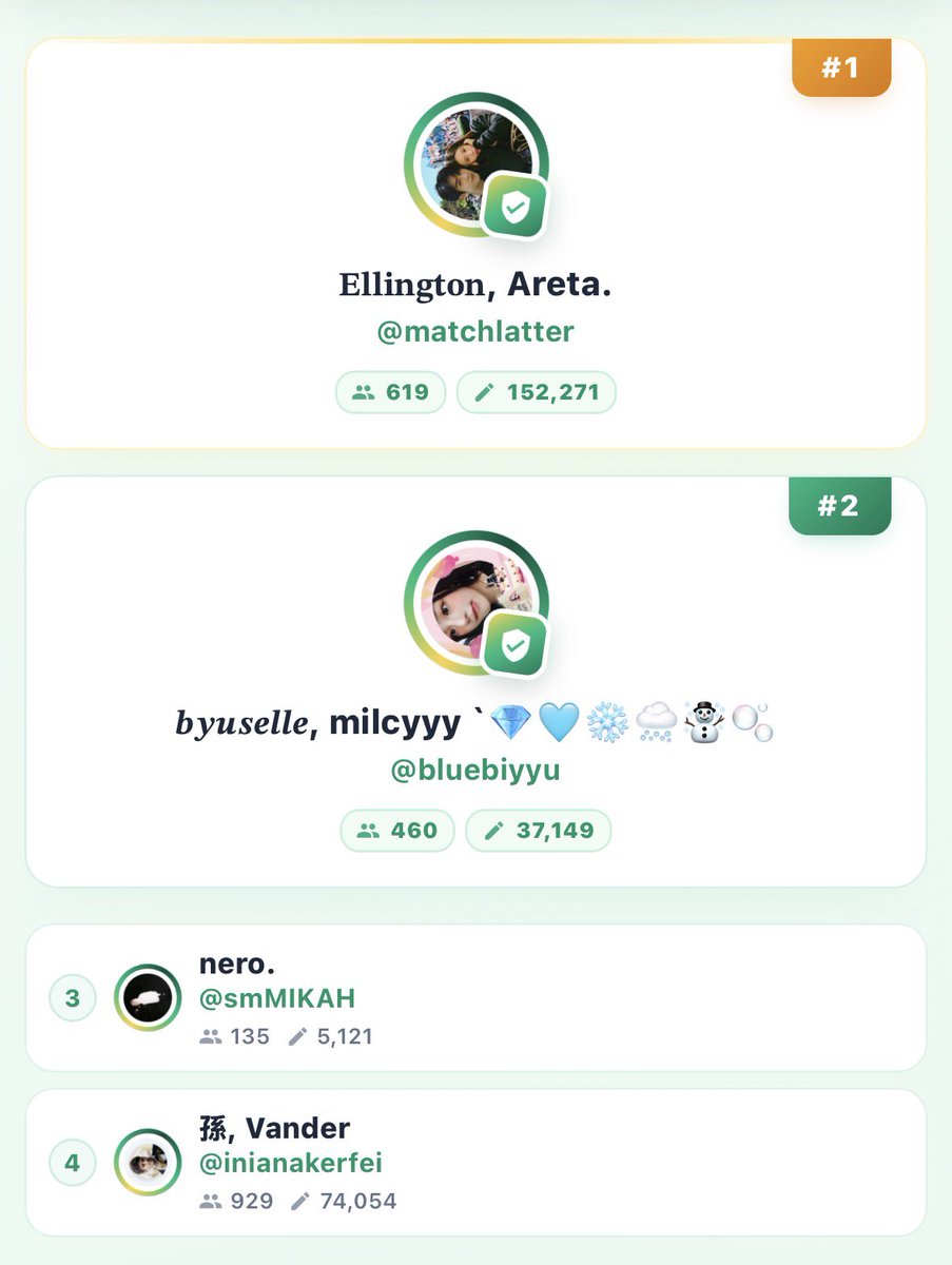 THExBACKSTAGE's tweet photo. Congrats!

🏆 @matchlatter
🏆 @bluebiyyu
🏆 @smMIKAH
🏆 @inianakerfei

Verify it: https://t.co/6UqlDpcwIC · Draw ID: 611500091036 ✅

DM ke base, ditunggu 1x24 jam untuk claim hadiahnya ya. https://t.co/zEZii4Clyz