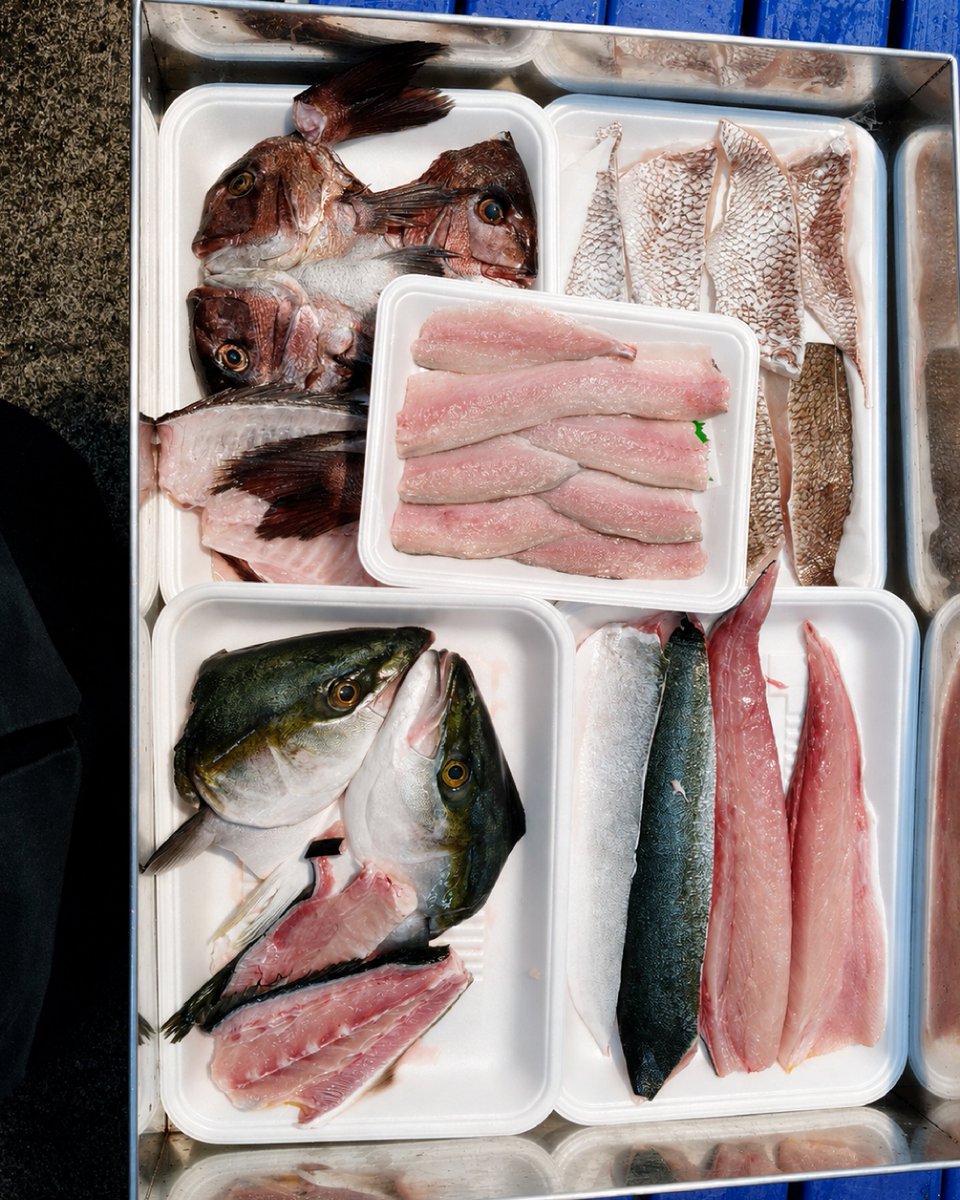 ryutsukouhou's tweet photo. 🐟釣り好きさん集まれ！🐟
あなたの釣ったお魚、プロがきれいに捌きます✨

今回のお客様が釣り上げたのはこちら！ドン！！
🐟️マダイ2匹‼️
🐟️アジ4匹‼️
🐟️ワラサ1匹‼️

🪙今回の加工賃は1,760円でした🪙

✨️ミタムラ様✨️
ご依頼・SNSへ掲載する許可もいただき、ありがとうございます😄 https://t.co/pbq1x6p4KU