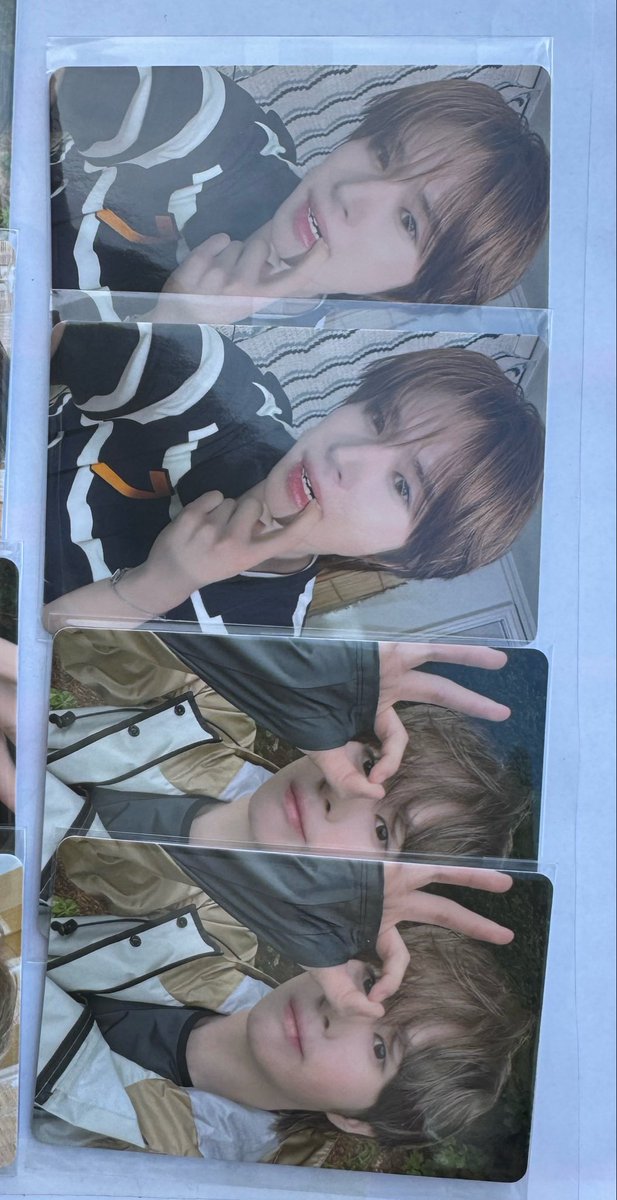 Hawks__a's tweet photo. @___0o__a こんにちは、検索から失礼いたします！
ギョンミンABともにあるのですが、シニュ、ドフンとの交換可能でしょうか💦 https://t.co/mvVTlqK8Lp