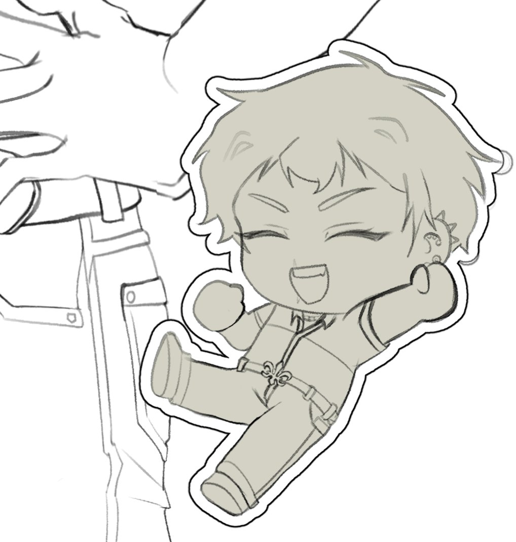 izzakoffline's tweet photo. Yahoo!  —    #chibi         #wip https://t.co/7D2XQDkjRh