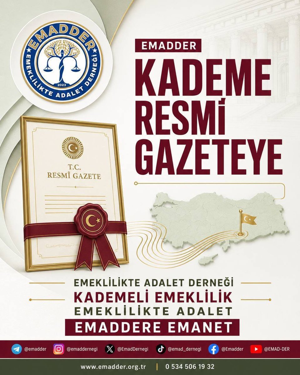 ener49084423's tweet photo. 1 günün karşılığı 17 yıl olamaz...
Borçlu değiliz alacaklıyız...

#KademeResmiGazeteye https://t.co/j9b0fP6cYb