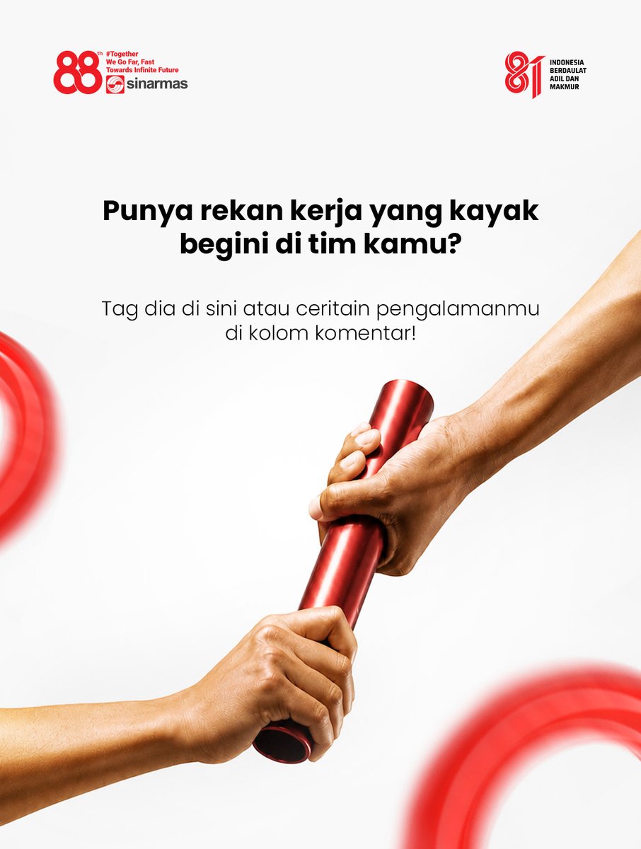 Sinar_MasID's tweet photo. Mention yuk rekan kerja kamu yang begini dan ceritain di reply ya!

#SinarMas
#MelajuBersama https://t.co/uiJaWtrazn
