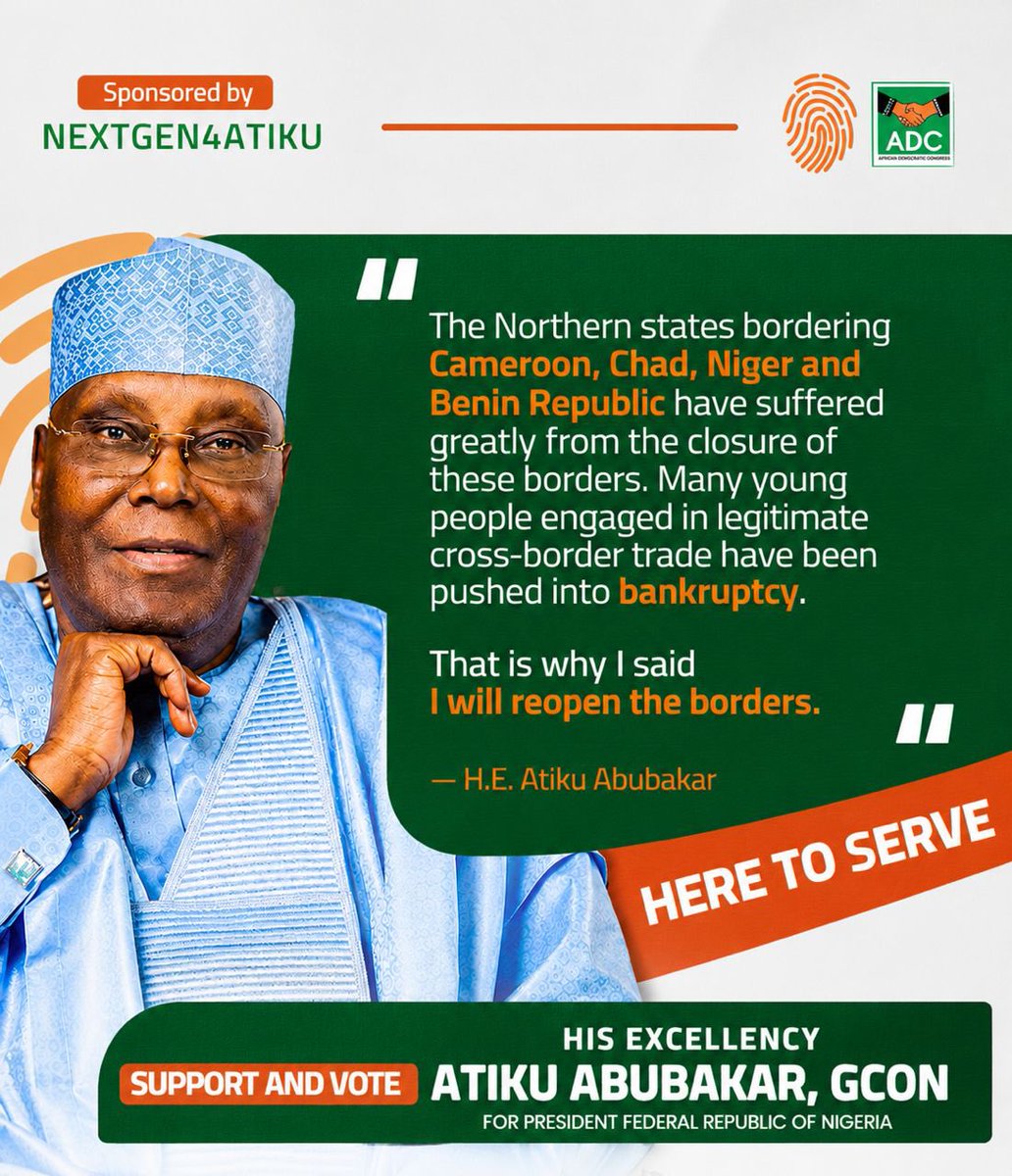 AdamuYuguda_'s tweet photo. #BordersWillBeOpened
#SubsidyWillBeBack
#NextGen4Atiku https://t.co/eEFaxzYrL2