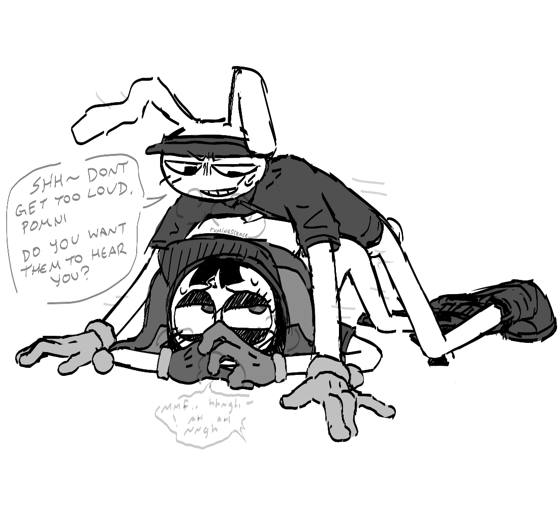 ruminescenceeee's tweet photo. the break room #tadc #tadcnsfw #funnybunny #genitalcircus https://t.co/G38A0OSMqb