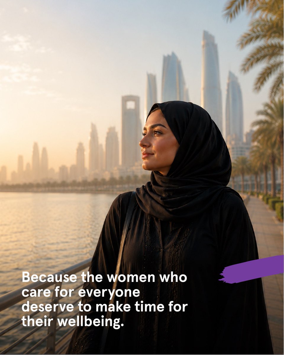 ADHealthyLiving's tweet photo. Every healthy choice she makes can become an inspiration for those around her.​
Every habit she shares can create a healthier home.​
And every step she takes can help shape a healthier future.​

Celebrating the Emirati women who inspire us, today and every day. https://t.co/zE2URehXpt