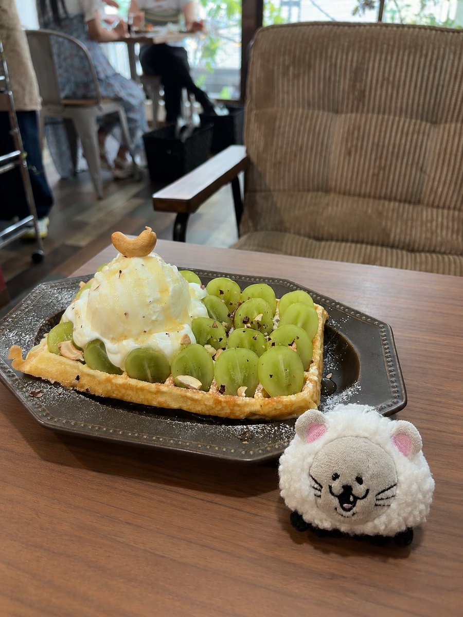 caferagdoll's tweet photo. お腹いっぱい！

#スト6
#難波カフェ
#推し活 https://t.co/6HLiO4Ojhe