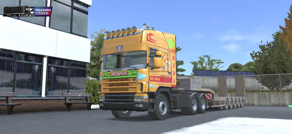 DynaMat225's tweet photo. gigi, since I like you driving a truck in ATS2 ,also I really love your stream and you're so funny tho, so I made this livery for you How's is it gigi? 
#rkggk #LFGIGI https://t.co/HWRow2HPei