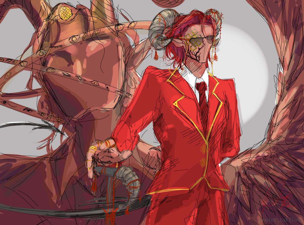 poster_rat's tweet photo. Hey! I don't normally post art here but this will be an exception for my beloved team 15: THE MUSES #uubang2026 #minutetech #reddoons

Other artists in my team @purplekitti_ 
@knivescutyou
Our writer 
@CyrusedFigs
Check em out 👀

'Evangelize, MinuteTech' https://t.co/IIQT34webO https://t.co/IJsL3PnKnE