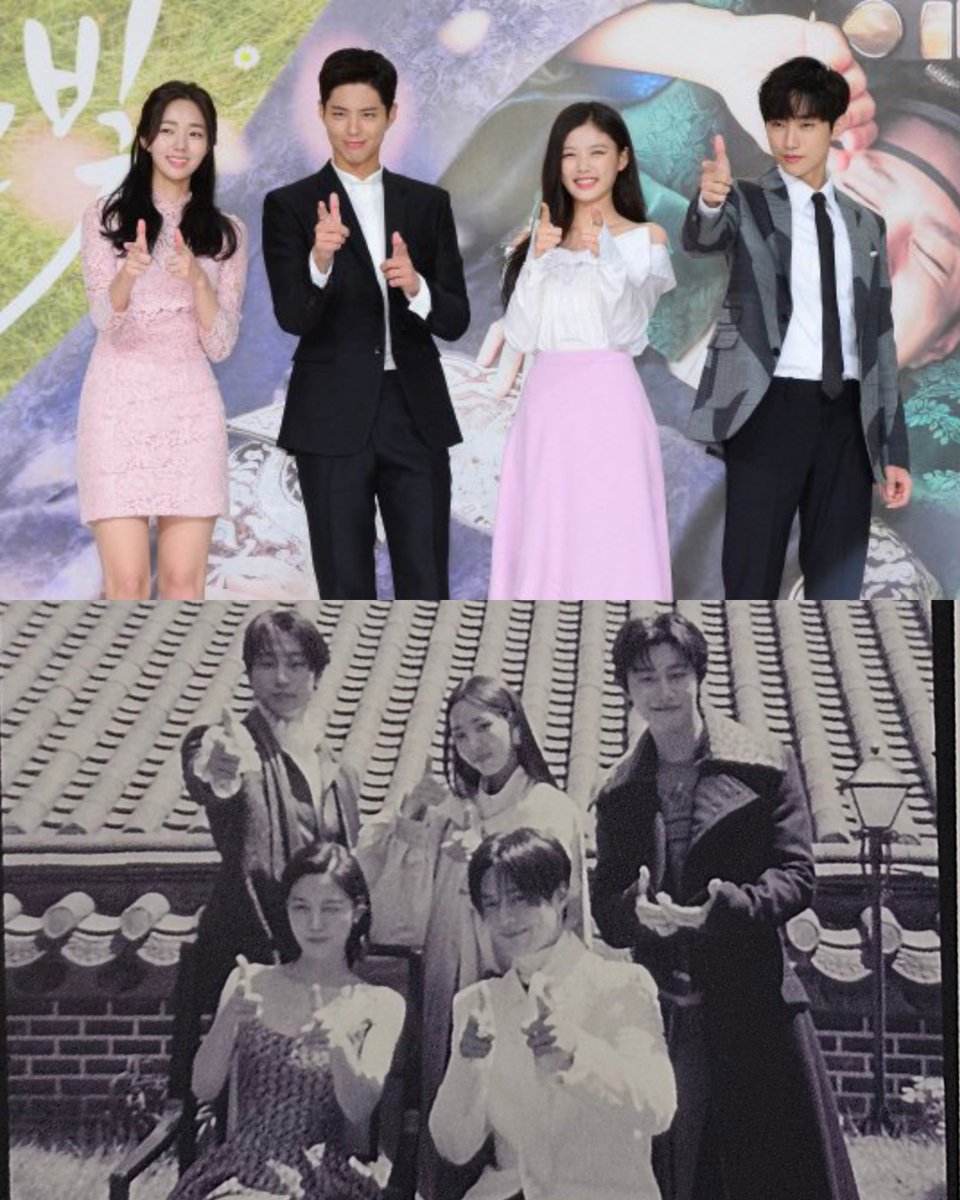 gummyblue_'s tweet photo. 아니 이번 구그달 10주년 스페셜북 46p라 분량도 미쳤는데 대충 떼운게 아니라 그시절 유명했던 사진 구도 그대로 박보검 김유정이 더 맛있게 말아줌 …당장 교보가

+ 아 단체사진 미친거같다 https://t.co/6zKGQnvYfk