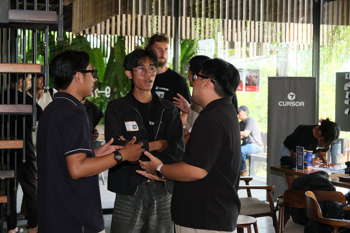 BaliSquad199997's tweet photo. More Cursor events are coming soon 🚀
A space to meet other builders in Bali, work on ideas, share what you’re building, and learn from each other.
You don’t need to be an expert. Just bring your laptop, a project or even just an idea.

More info at : https://t.co/Ug0VD8CCxD https://t.co/rXYP5PjSHn