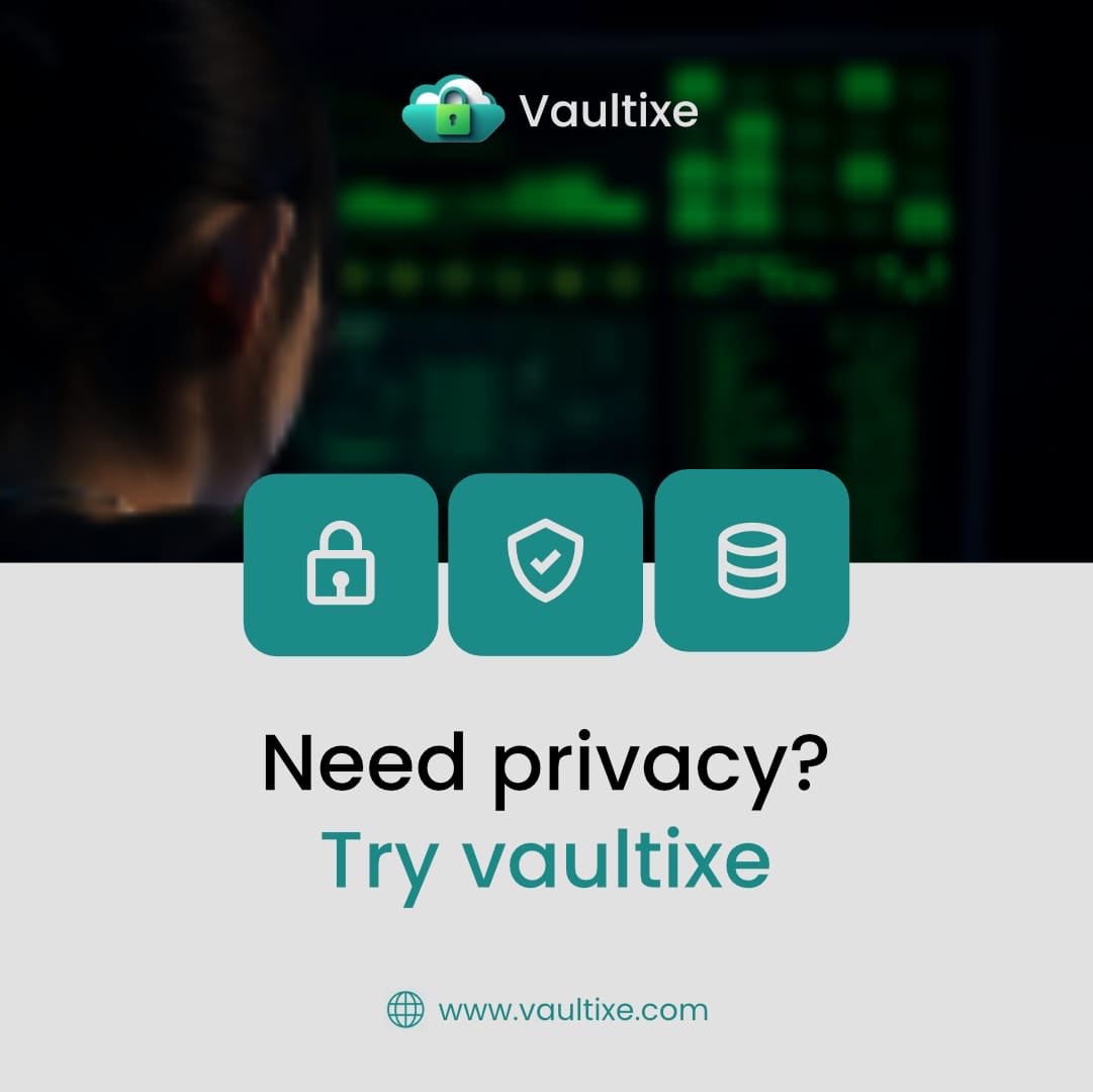 VaulTixe's tweet photo. Your Workflows deserve privacy. Choose VaultiXe.

#VaultiXe #Privacy #Unified #SecureStorage #Ecosystem #DataProtection https://t.co/1WXCzy6uFi