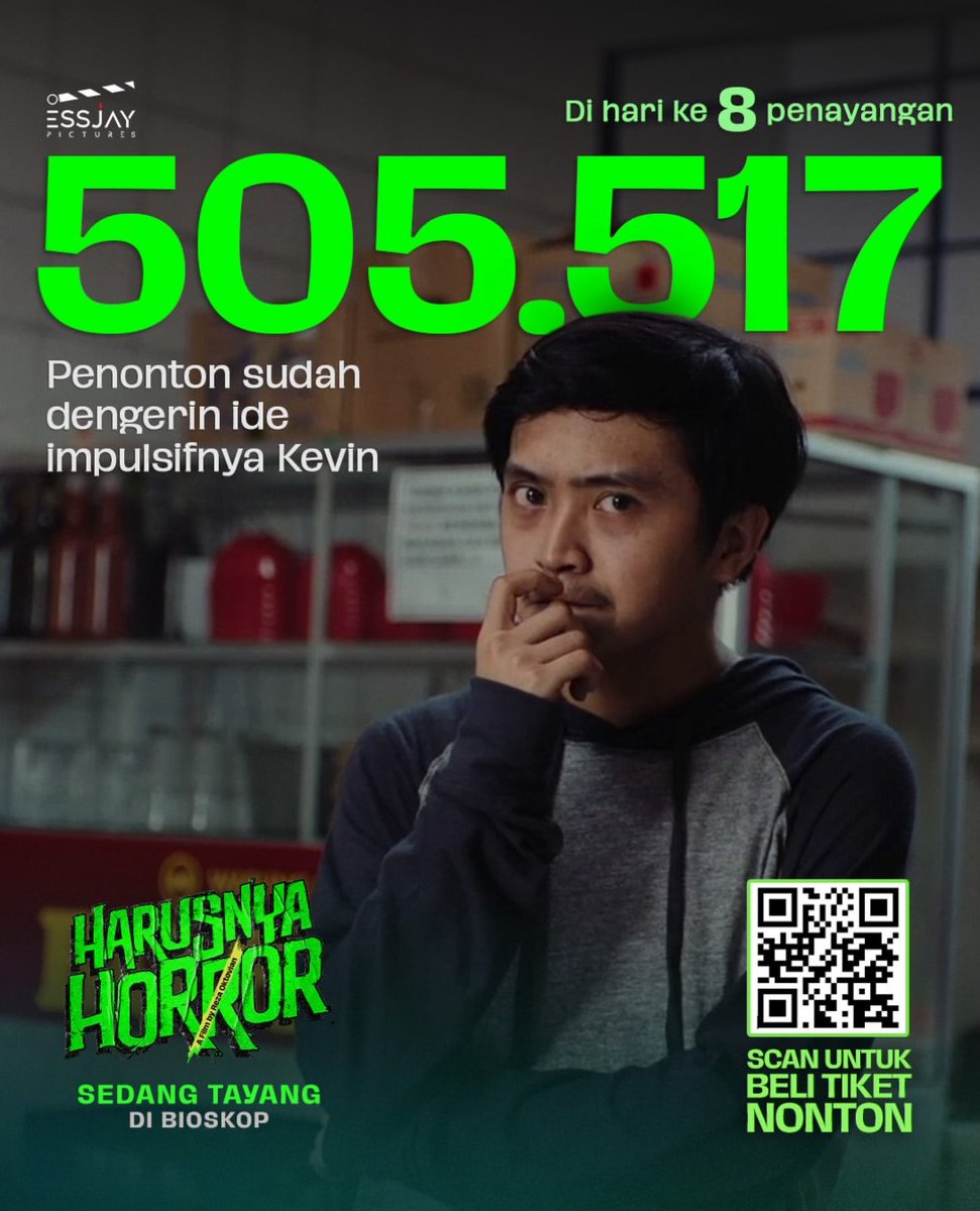 HabisNontonFilm's tweet photo. HARUSNYA HORROR tembus 500 ribu penonton!

Gimana pendapatnya yang udah nonton? https://t.co/61tfWraJaN